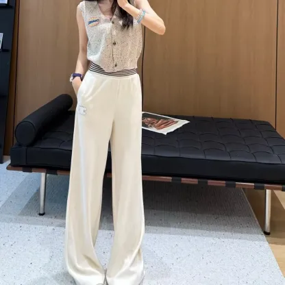 『S-XL』オシャレ度UP イージーパンツ 柔らかい風合い 軽量素材 ゆったり カジュアル パンツ