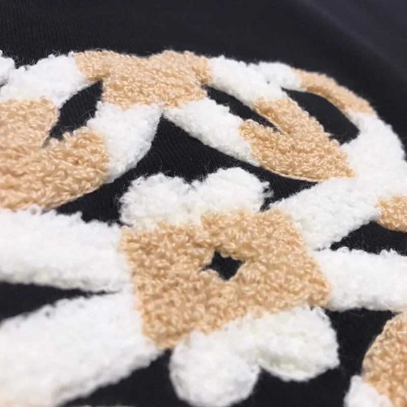 『M-XL』憧れ 新品 激売れ中 カジュアル 配色 パイル刺繍 トレーナー