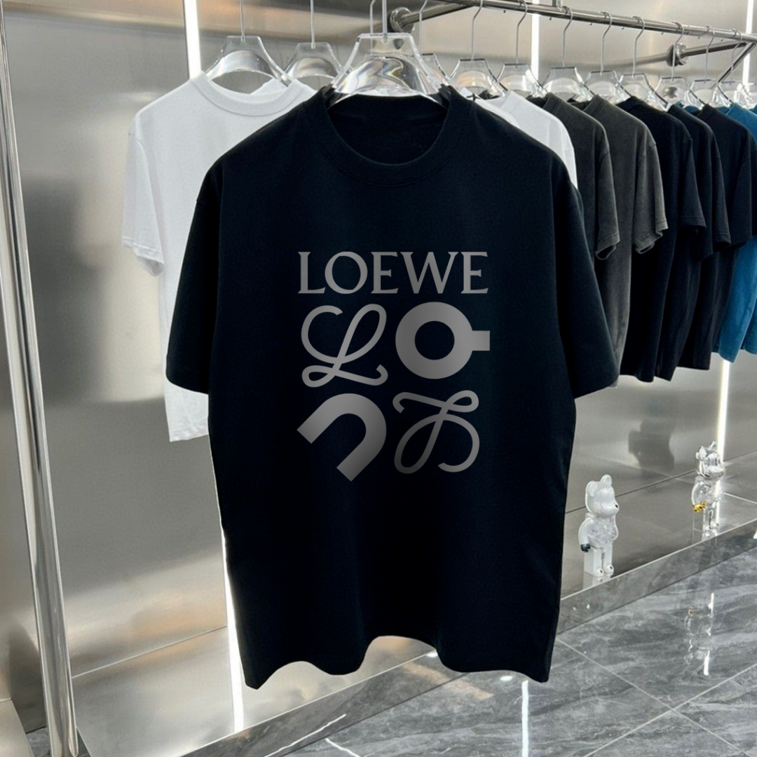 【S-2XL】トレンディなプリントの厚手の半袖ラウンドネックカジュアルルーズユニセックスカップルサマーTシャツトップス