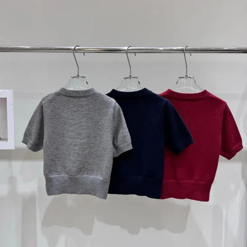 【S-L】超人気商品 絶対流行 モード カジュアル ラウンドネック プルオーバー ニット生地 Ｔシャツ
