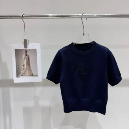 【S-L】超人気商品 絶対流行 モード カジュアル ラウンドネック プルオーバー ニット生地 Ｔシャツ