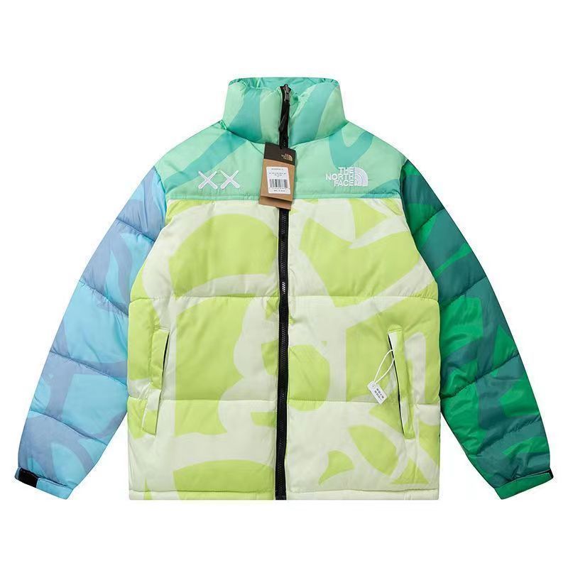 ザ・ノースフェイス×シュプリーム ジョイント マルチカラー CHALLENGE AIR DOWN JACKET ダックダウンジャケット
