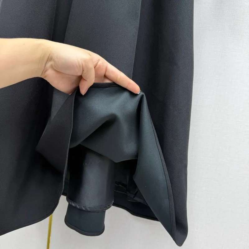 『S-L』超人気商品 大注目 着瘦せ エレガント ベルト付き 折り襟 ワンピース