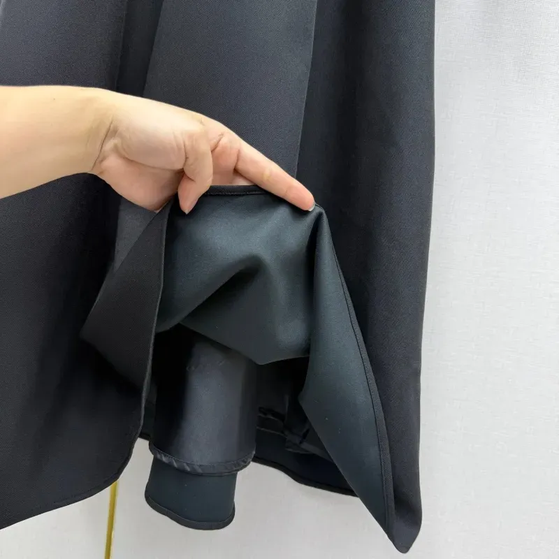 『S-L』超人気商品 大注目 着瘦せ エレガント ベルト付き 折り襟 ワンピース