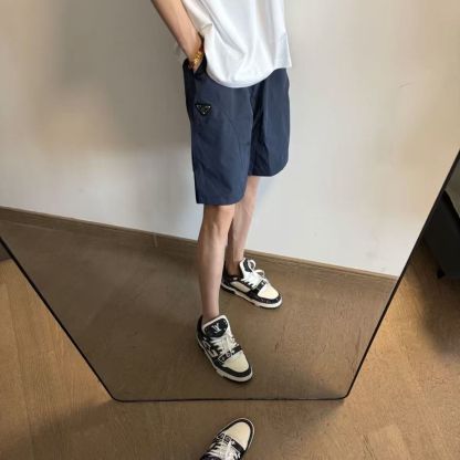 『M-4XL』男女兼用の、スポーティーでカジュアルな、トレンディで通気性の良いショートパンツ