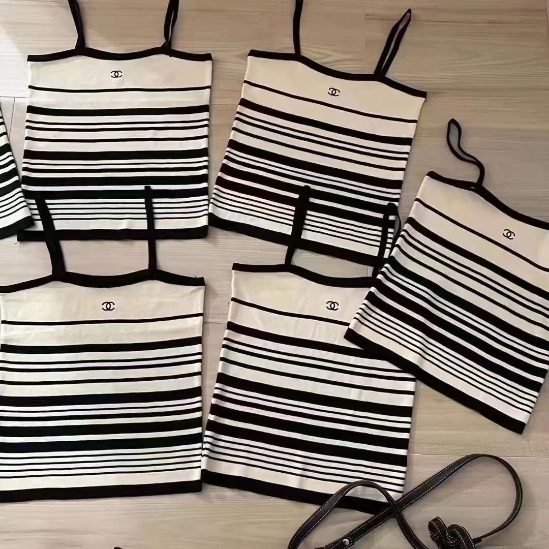 2026 刺繍入りストライプカラーブロックベスト（女性用）、エレガント、スリムフィット、インナーキャミソールとして最適