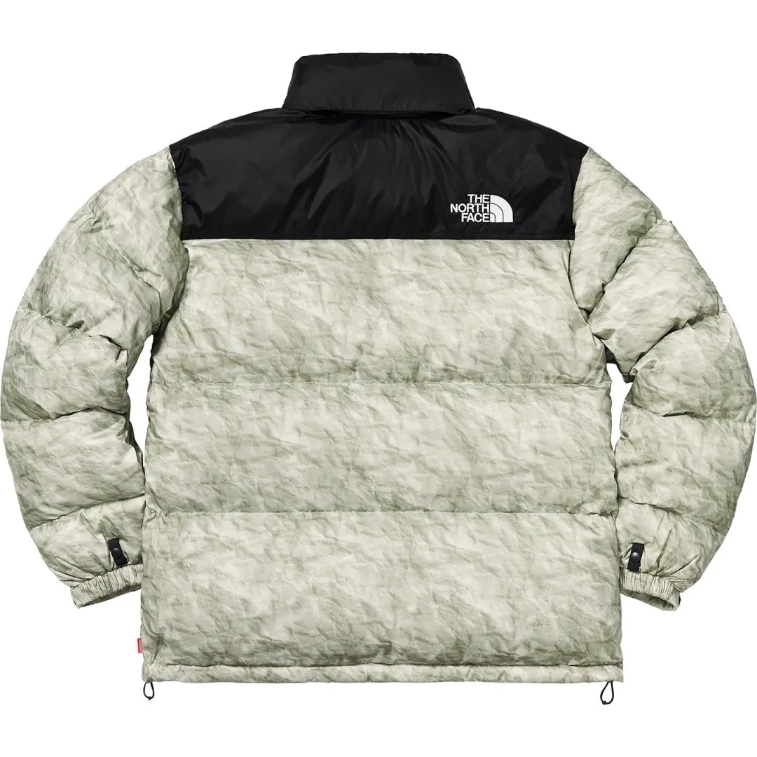 Supreme®/The North Face® Paper Print Nuptse Jacket