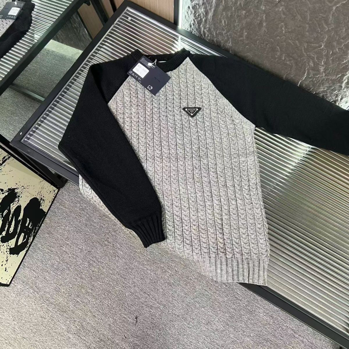 新作秋冬用、ゆったりとしたラウンドネックのニットセーター、長袖、カップル、男性、女性向けのカジュアルトップス