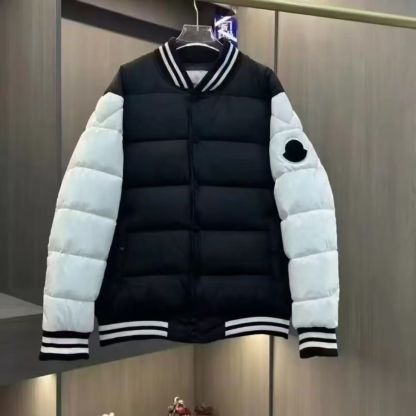 冬のダウン綿ジャケット新型孟佳カジュアルつなぎ合わせ暖かいカップル厚手