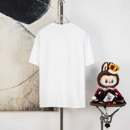2026年新作 プリント柄 トレンディな純綿半袖Tシャツ カジュアル ラウンドネックトップス