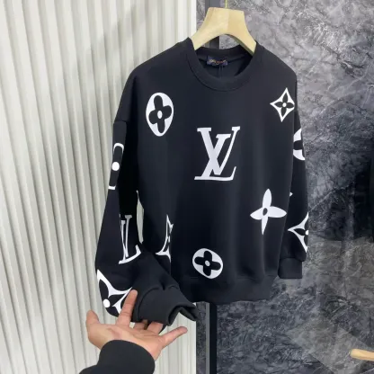 【L-4XL】トレンドのニットカジュアルスウェットシャツ