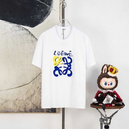 2026年新作 プリント柄 トレンディな純綿半袖Tシャツ カジュアル ラウンドネックトップス
