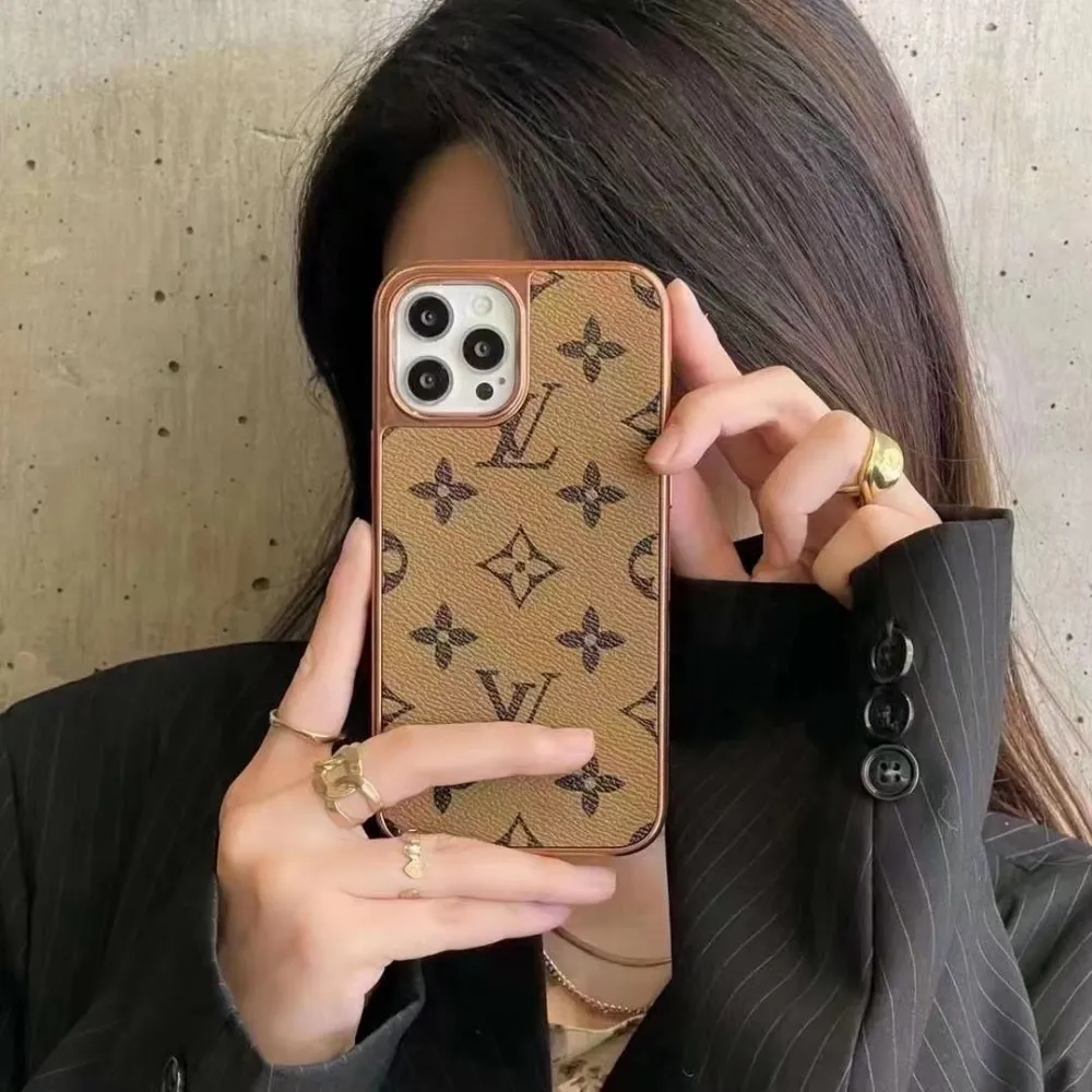 高品質 レザー ファッション iPhoneケース スマホケース