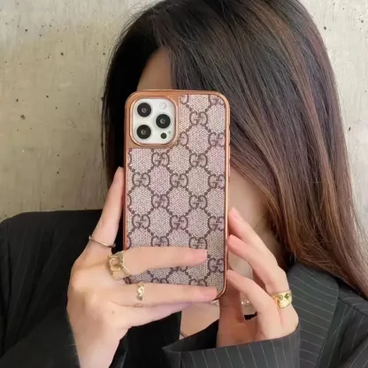 高品質 レザー ファッション iPhoneケース スマホケース