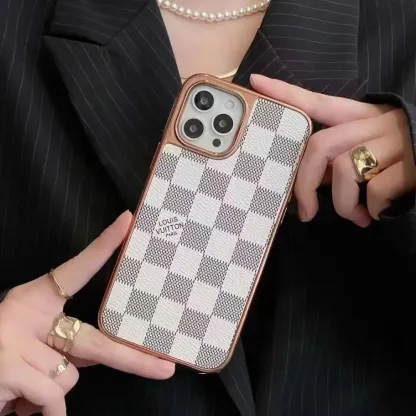 高品質 レザー ファッション iPhoneケース スマホケース