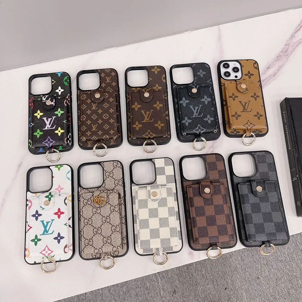 高級感のあるテンペラメント ファッションレザー スマホケース