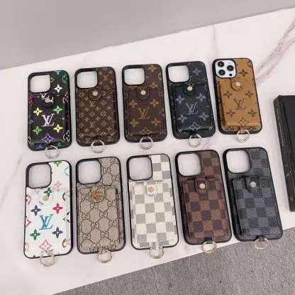 高級感のあるテンペラメント ファッションレザー スマホケース