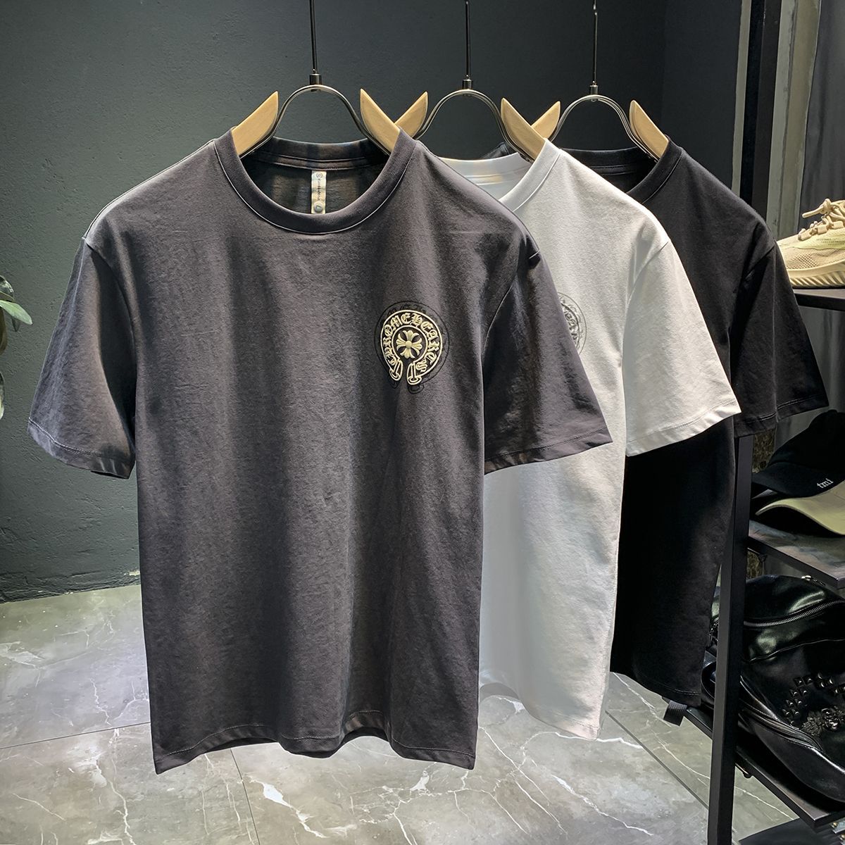 『S-5XL』今季も大流行 日常 ファッション シンプル コットン プリント メンズ 大きいサイズ ゆったり Ｔシャツ