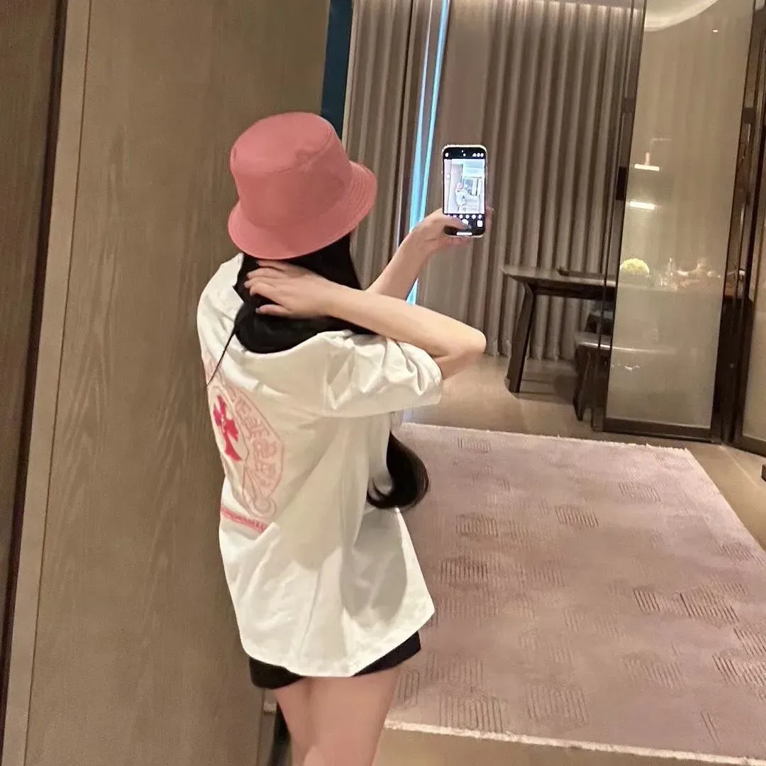超人気商品 好感度100％ 大きいサイズ 夏 レデイーズ 日常 ストリート プリント 配色 Ｔシャツ
