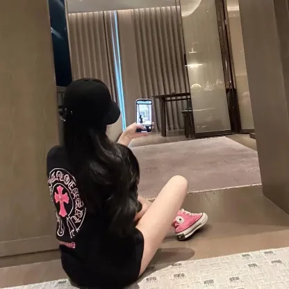 超人気商品 好感度100％ 大きいサイズ 夏 レデイーズ 日常 ストリート プリント 配色 Ｔシャツ