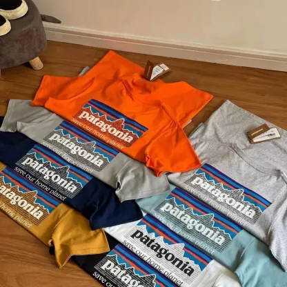 質感のいい シンプル 日常 ラウンドネック プリント アルファベット 多色選べる 合わせやすい Ｔシャツ