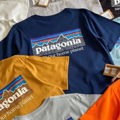 質感のいい シンプル 日常 ラウンドネック プリント アルファベット 多色選べる 合わせやすい Ｔシャツ