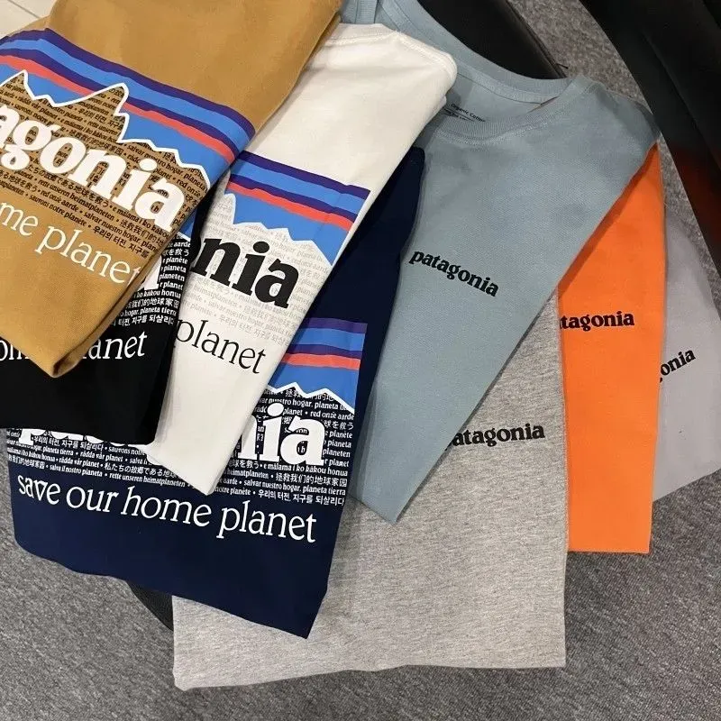 質感のいい シンプル 日常 ラウンドネック プリント アルファベット 多色選べる 合わせやすい Ｔシャツ