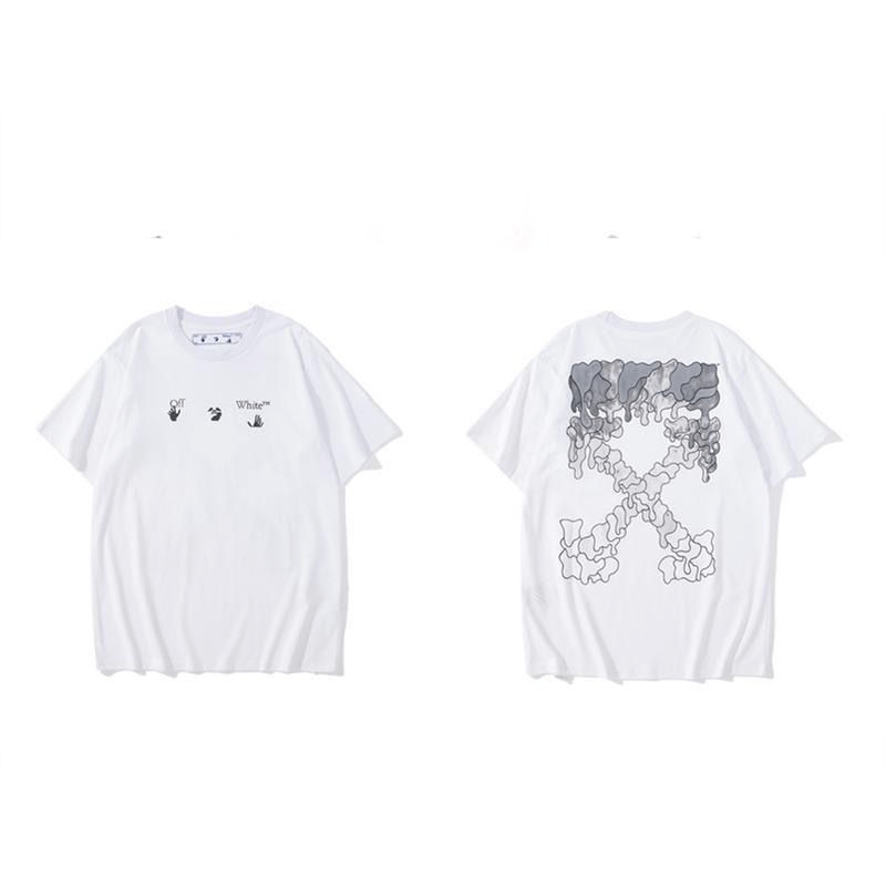 合わせやすい 人気上昇中 夏 プリント ゆったり オーバーサイズ ラウンドネック 配色 トップス Ｔシャツ