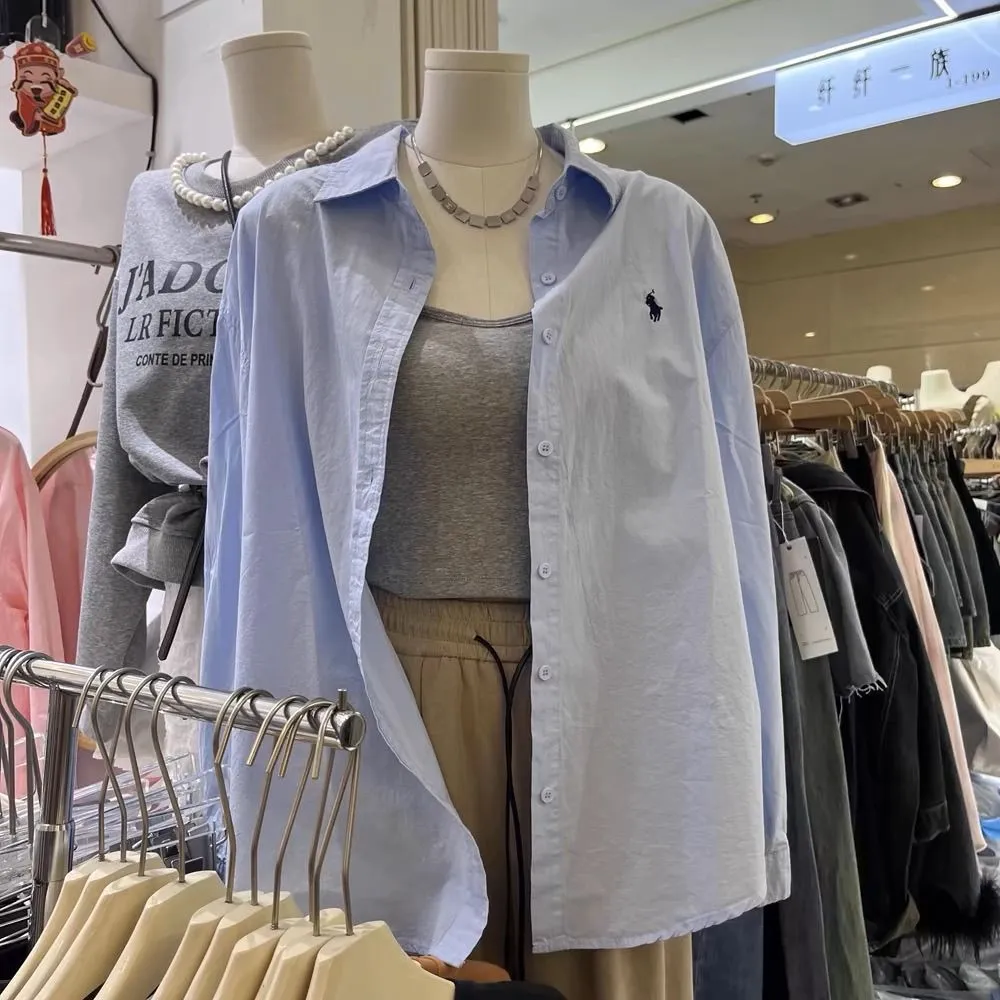 今季大注目 ルーズ 定番 シンプル 合わせやすい 着痩せ トレンド レディース シャツ