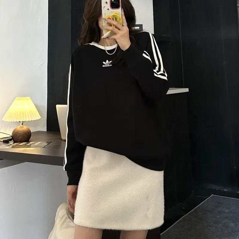『S-3XL』元気いっぱい 好感度UP スタイリッシュ トレンド クラシック トレーナー