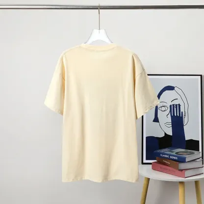 『XS-L』人気爆発中 ゆるい 手触り良く カジュアル ファッション軽量 通気性 高品質 Ｔシャツ
