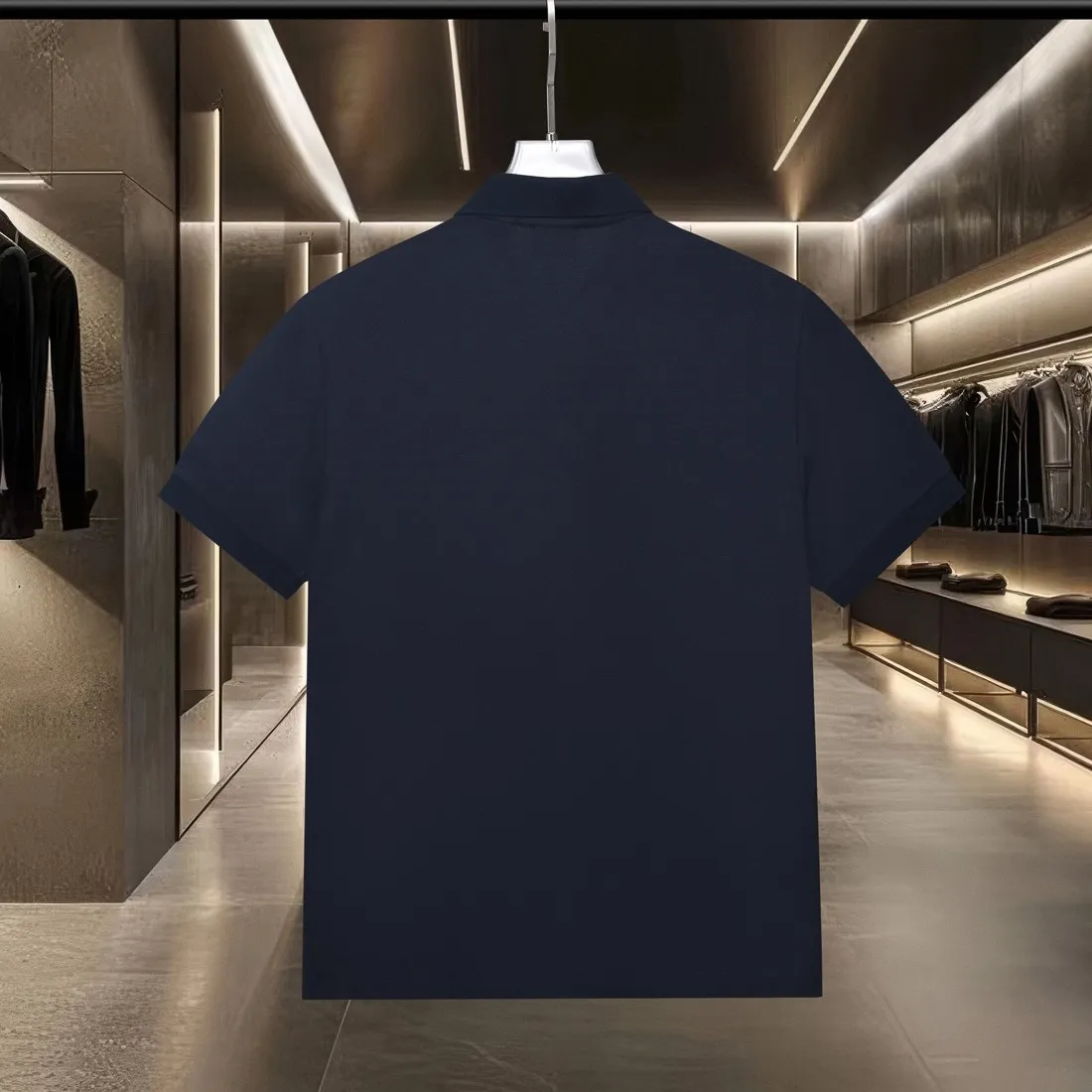 [Copy]『 M-2XL』柔らかい素材 トレッチ性あり 通気性 肌触りの良い poloネック Tシャツ