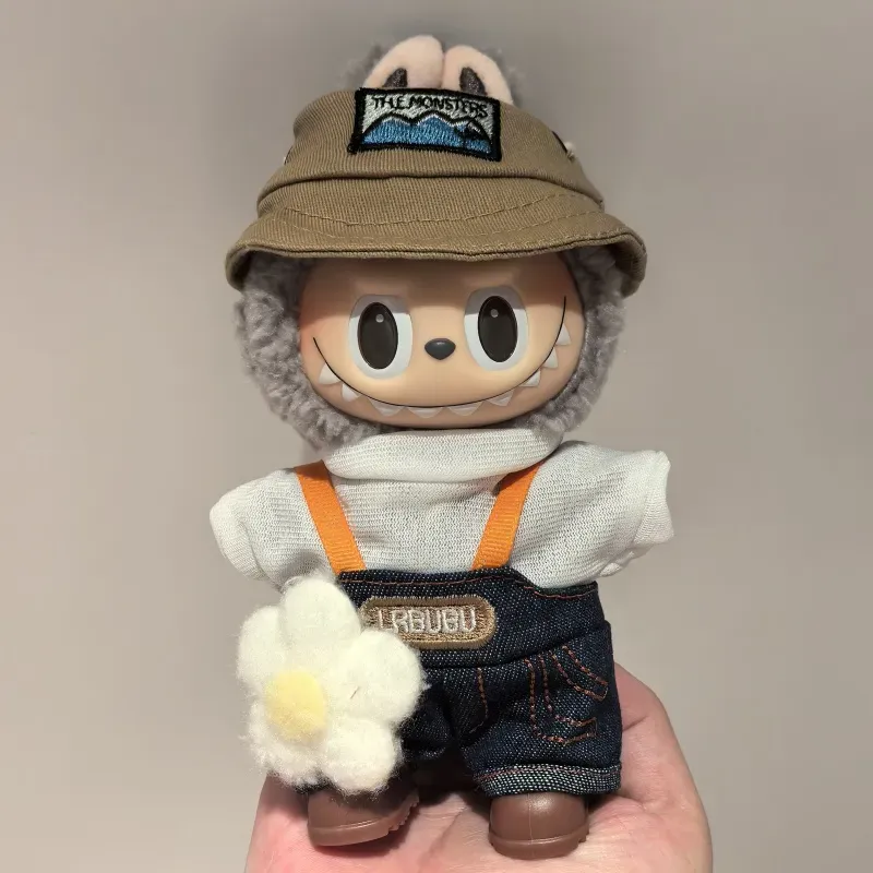 目立つ 話題沸騰中 シンプル カジュアル labubuぬいぐるみペンダント 服