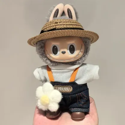 目立つ 話題沸騰中 シンプル カジュアル labubuぬいぐるみペンダント 服