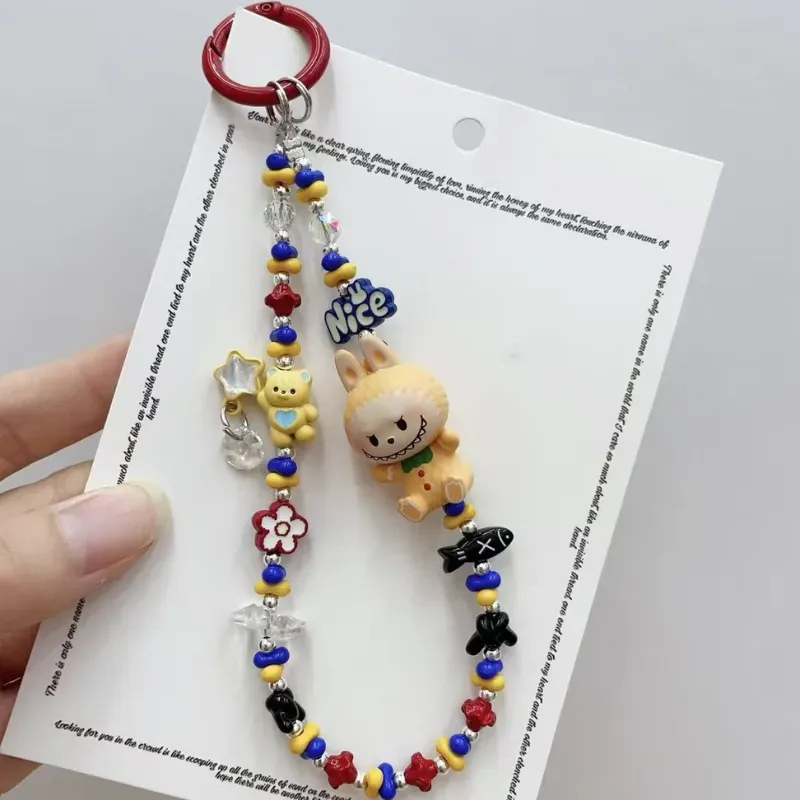人気爆発中 着回し最強 取り入れたい ファッション キュート labubu ペンダント