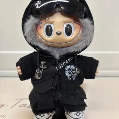 人気No.1 個性的 クール ツンデレ labubuぬいぐるみペンダント服 人形を含まない