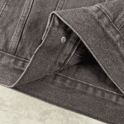 『M-2XL』人気上昇中 絶対流行 シンプル フード付き デニム アウター