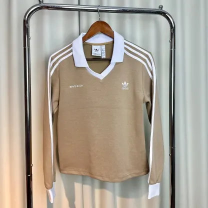 『S-2XL』圧倒的セクシー 最愛の一着 トレンド 折り襟 刺繍 長袖Ｔシャツ