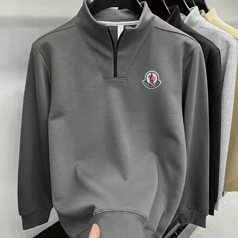 『S-5XL』大人らしい 気質満点 手触り良く シンプル 若見えデザイン感 ジッパー トレーナー