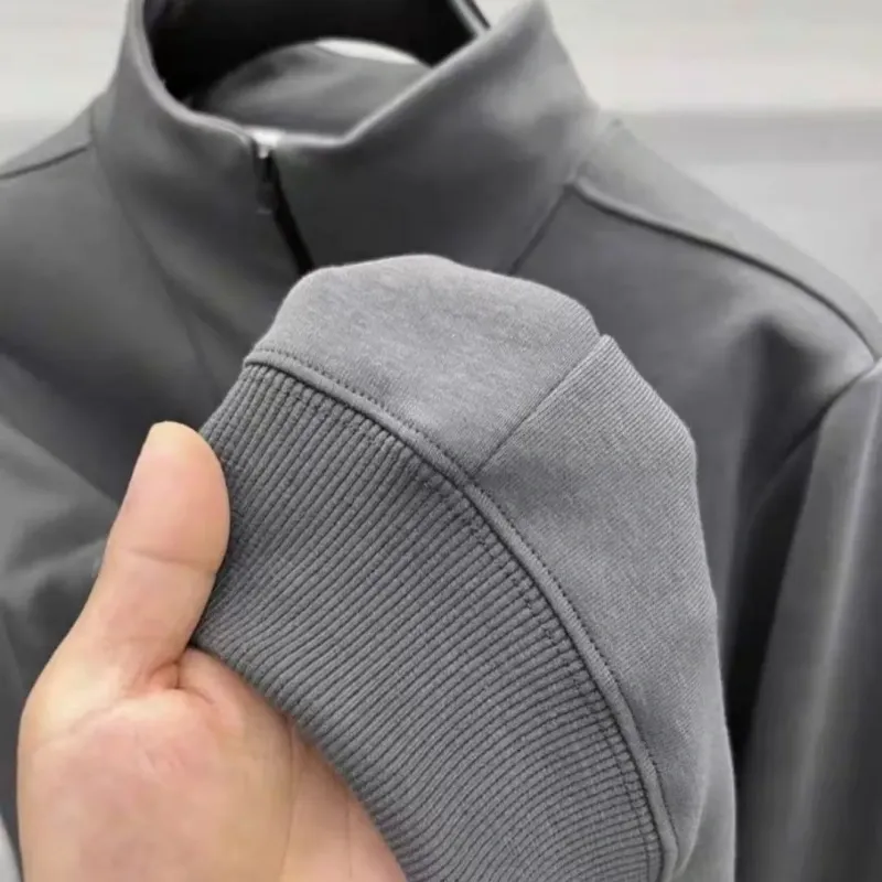『S-5XL』大人らしい 気質満点 手触り良く シンプル 若見えデザイン感 ジッパー トレーナー