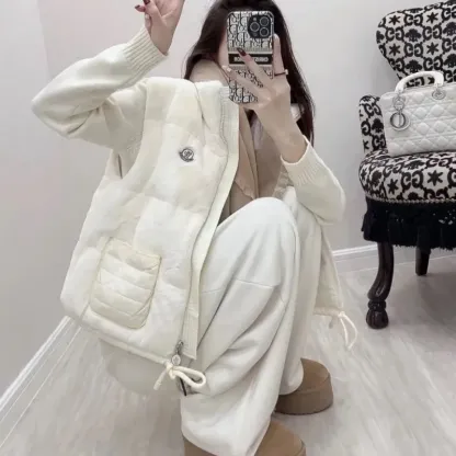 『S-L』売れ筋 高品質トレンド 可愛い ふわふわ 暖かい 快適 ダウンアウター