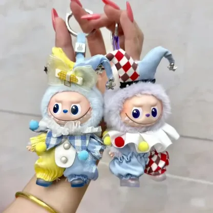 人気上昇中 ファッション おしゃれ labubu4.0ぬいぐるみペンダント服 人形を含まない