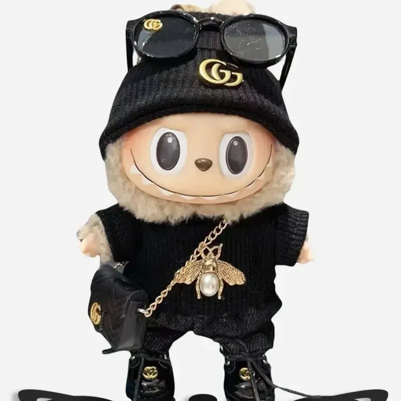 憧れ 絶対欲しい トレンド クール labubu1.0/2.0/3.0ぬいぐるみペンダント服 人形を含まない