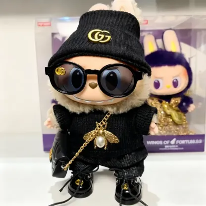憧れ 絶対欲しい トレンド クール labubu1.0/2.0/3.0ぬいぐるみペンダント服 人形を含まない