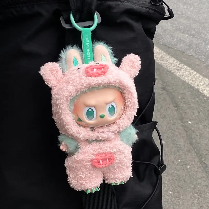 超人気商品 シンプル 可愛い labubu1.0/2.0/3.0ぬいぐるみペンダント服 人形を含まない
