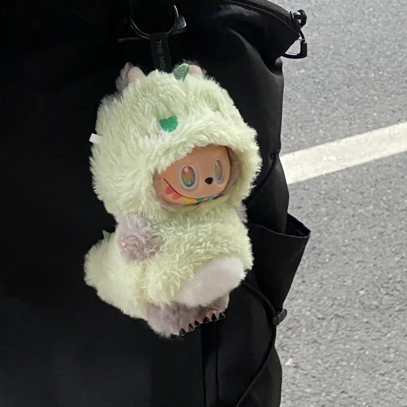 おすすめ 目立つ 可愛い labubu1.0/2.0/3.0ぬいぐるみペンダント服 人形を含まない