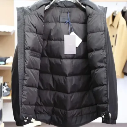 『L-4XL』超人気商品 組み合わせやすい クール フード付き ダウンジャケット