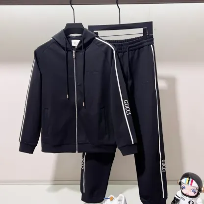 『S-2XL』単品注文　シンプルモダン 2点セット 通気性良く 軽快に着こなせるアウター／パンツ