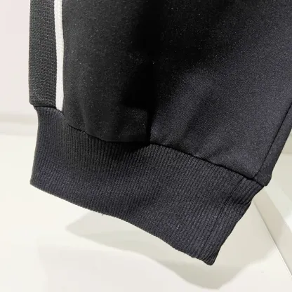 『S-2XL』単品注文　シンプルモダン 2点セット 通気性良く 軽快に着こなせるアウター／パンツ