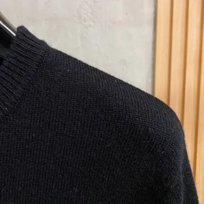 『XS-3XL』絶対後悔しない 手触り良くトレンド シンプル カジュアル 着回し力抜群 刺繍 ニットセーター